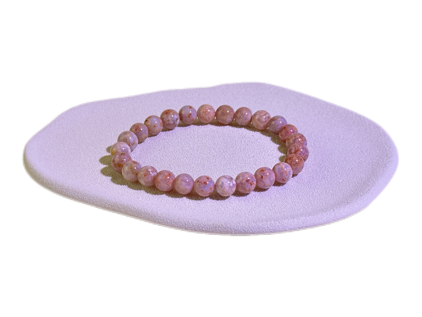Flower Agate Bracelet