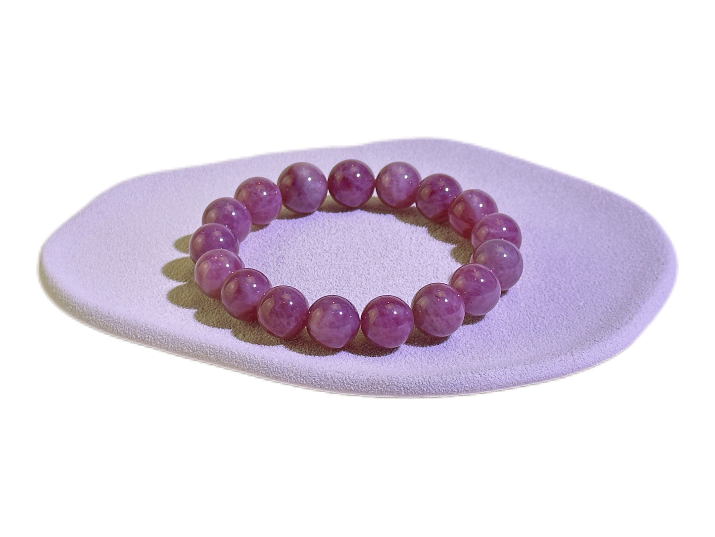 Lavender Rose Quartz Bracelet