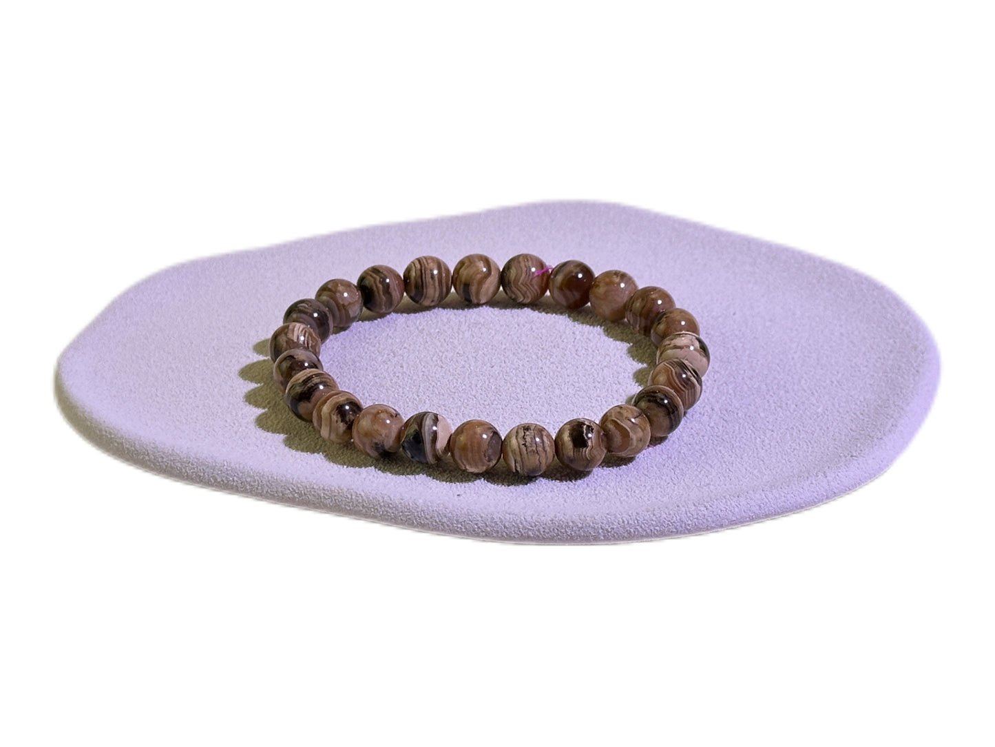 Brown Rhodochrosite Bracelet