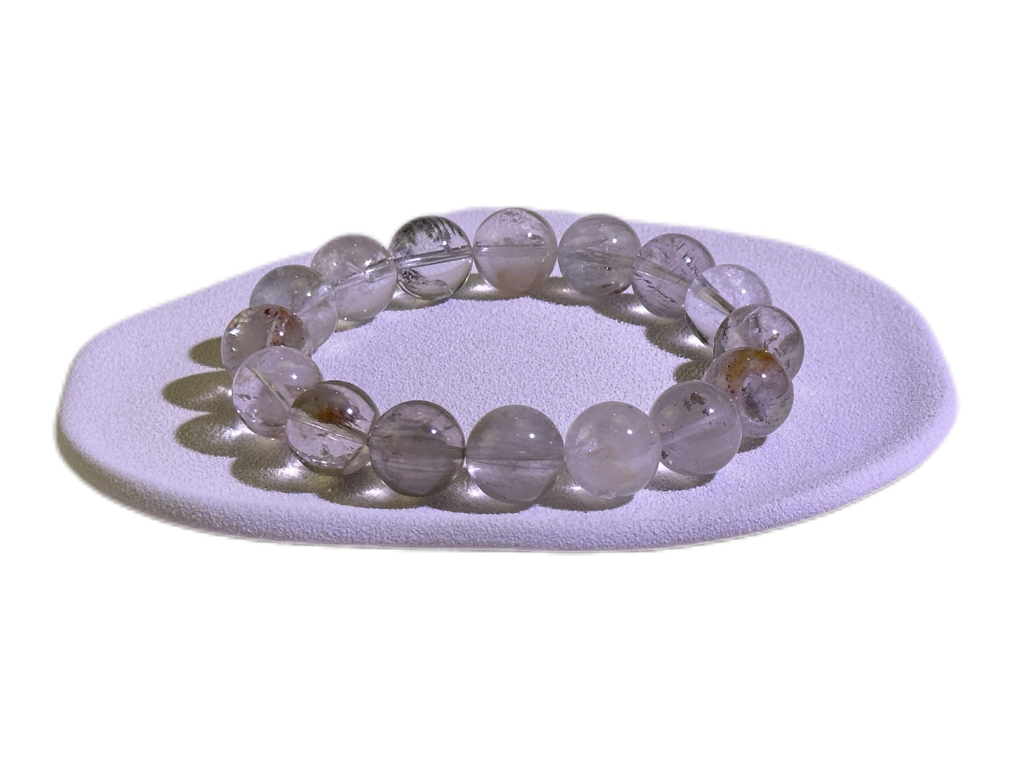 Rutilated Phantom Quartz Bracelet