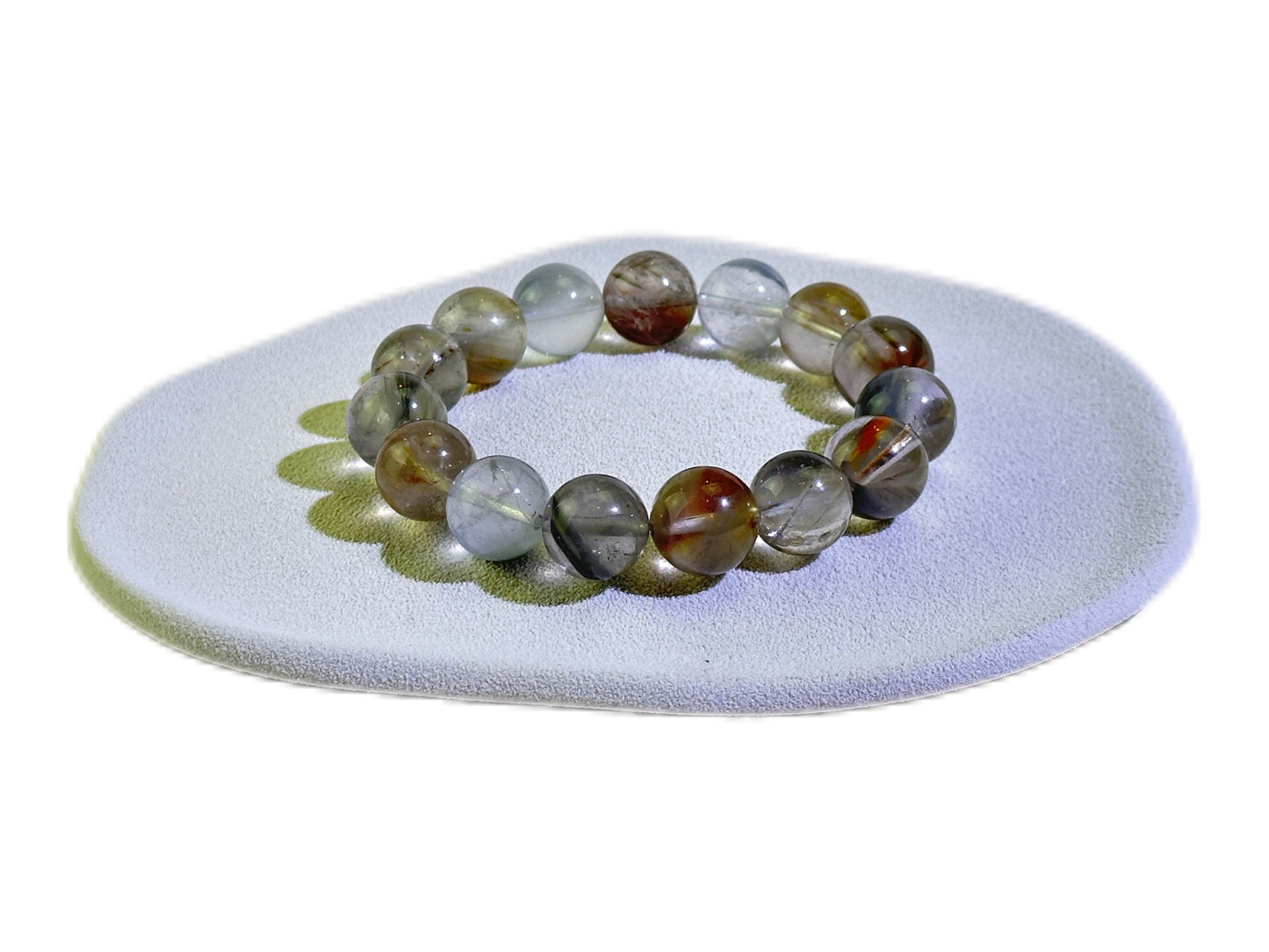 Water Color Rutilated Quartz Bracelet