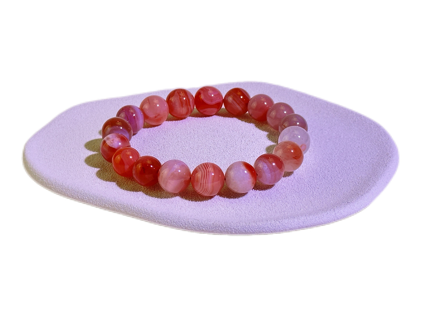 Banded Carnelian Agate Bracelet
