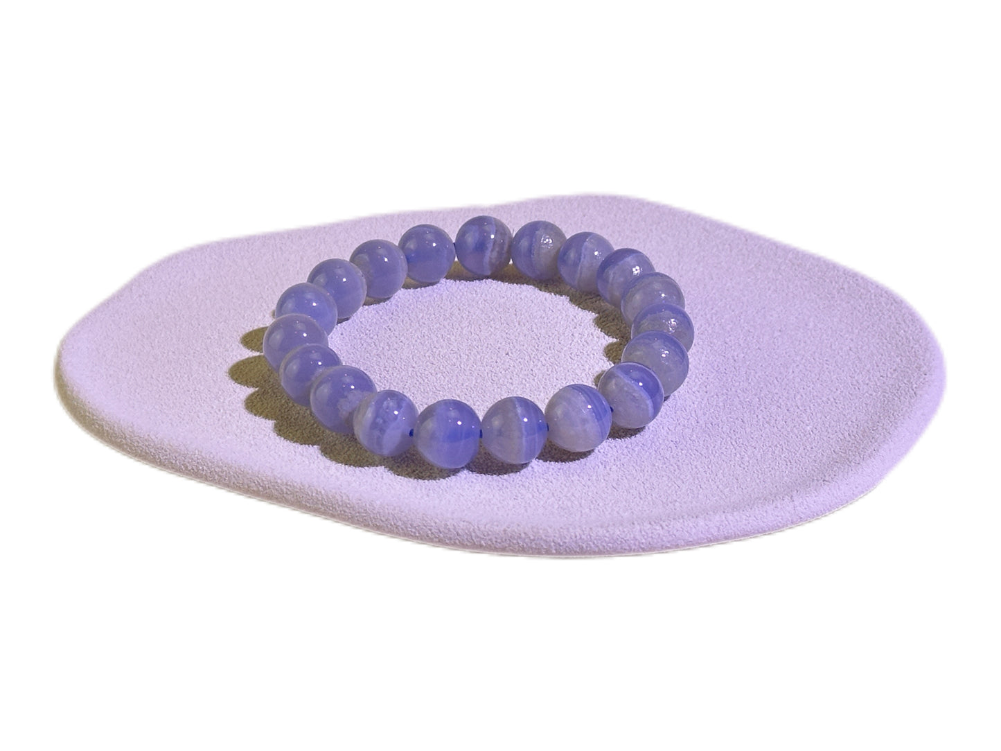 Blue Laced Agate Bracelet