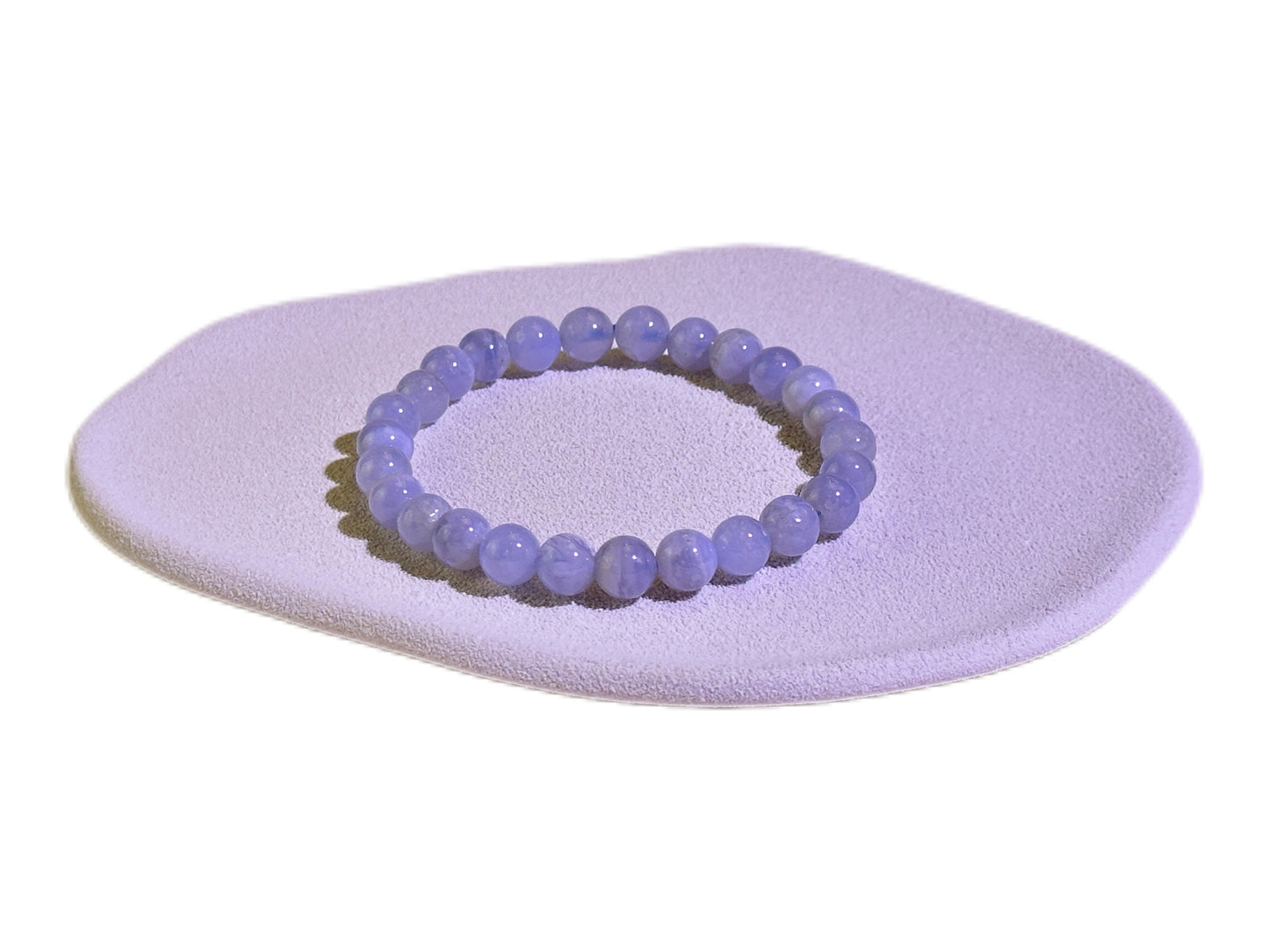 Blue Laced Agate Bracelet