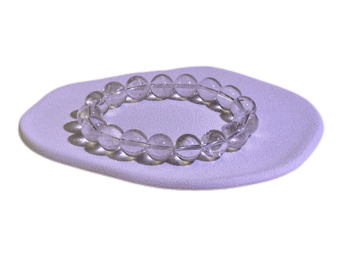 Big Bead Clear Quartz Bracelet