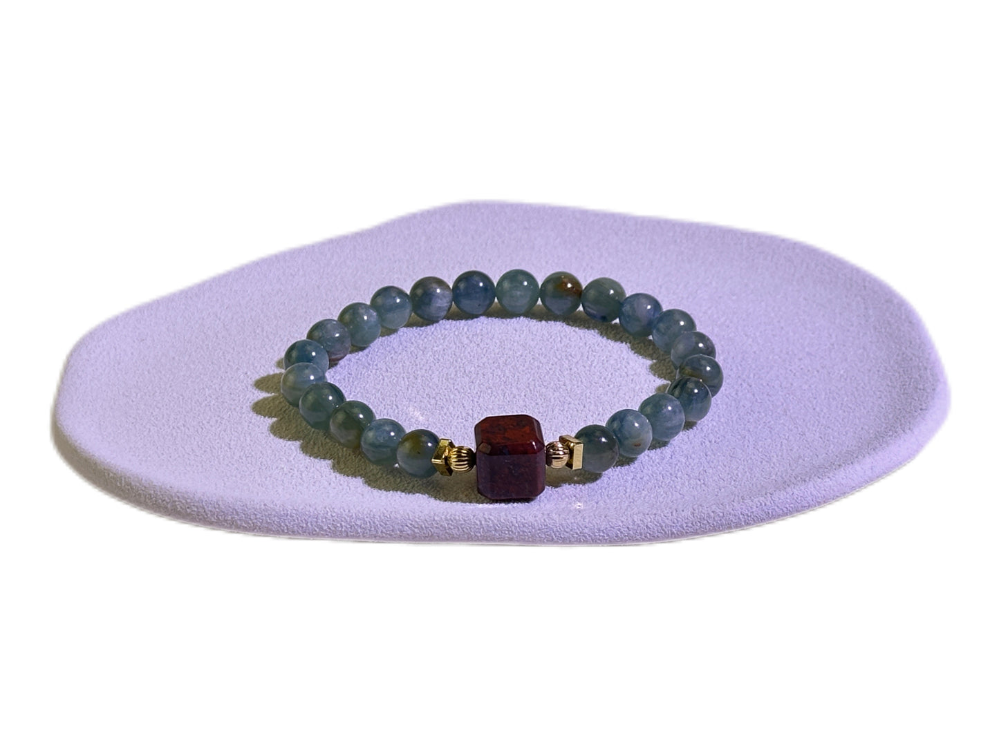 Iddingsite Kyanite Bracelet