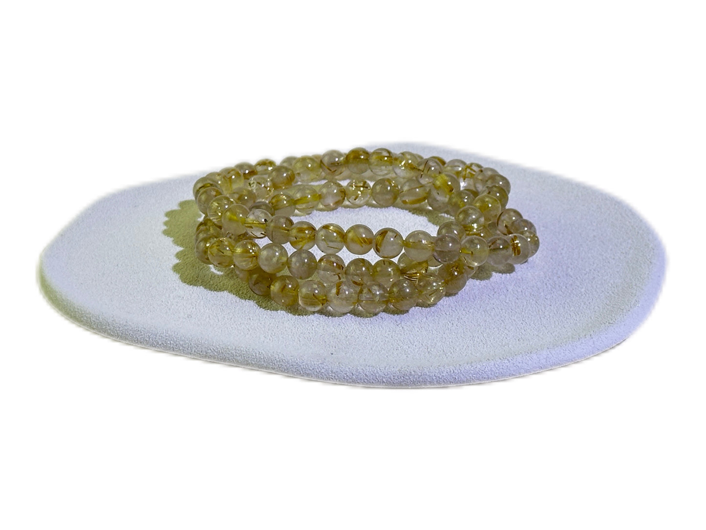 Golden Rutilated Quartz Necklace